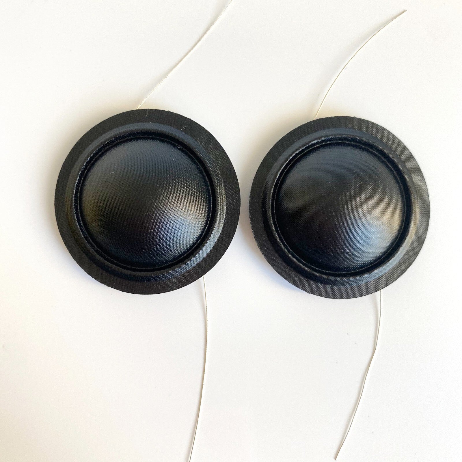 2 Replacement Silk Dome Diaphragms For KEF Tweeter NT25 SP1276 4Ω 1" VCL Repair